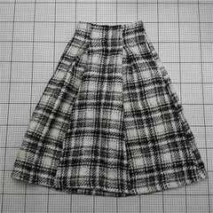 ◇ ⊇ トッコクローゼット tocco closet luxe チェック柄フレアスカート Mサイズ レディース E  【1511250009532】