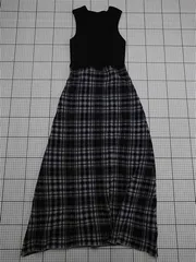 ◇ ⊂ ワンピース トッコクローゼット tocco closet ノースリーブチェック柄ワンピース Mサイズ レディース E  【1511250010385】