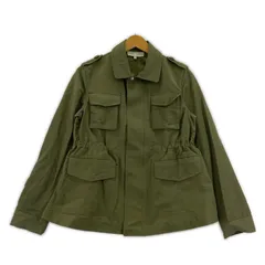 UNTITLED アンタイトル ミリタリーライク ステンカラージャケット size2/カーキ
