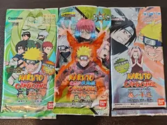fym19 【未開封】NARUTO ナルト カードゲーム 巻ノ十三 十四 疾風伝 第三幕 セット 絶版