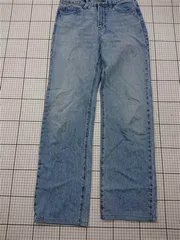 ◇ Θ ユニクロ×JWアンダーソン UNIQLO JW ANDERSON デニムジーンズ ライトブルー メンズ E  【1511250010842】