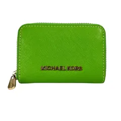 Michael Kors マイケルコース パスケース レザー グリーン レディース【中古】【送料無料】