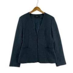 UNTITLED アンタイトル ノーカラージャケット size3/ネイビー系