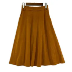 OPAQUE CLIP オペークドットクリップ フレアスカート size36/Ｓ/オレンジ