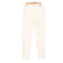 GU ジーユー 通年 ストレッチ★ スキニー チノ パンツ Sz.S レディース 白