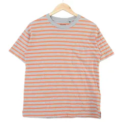 relume ジャーナルスタンダード 春夏★ ボーダー Tシャツ ポケT カットソー Sz.S メンズ 灰