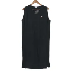 Champion チャンピオン 春夏★ タンクトップ タンクドレス ワンピース Sz.M レディース 黒
