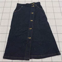 ◇ ⊂ リー Lee anySiS LL4852-900 デニムスカート 日本サイズM レディース E  【1511250013188】