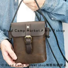 クラシックレザースマホショルダー クロスボディ スマホバッグ 本革 調節可能ストラップ付き ミニバックパックスタイル フルグレイン牛革 ミニ ショルダーバッグ 小さめ スマホ スマホポーチ ゴールデントーンの金具 コンパクト 通勤 通学 ギフト プレゼント