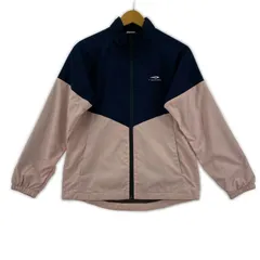 TIGORA ティゴラ 裏起毛 ジップアップジャケット size150/ライトピンク×ネイビー