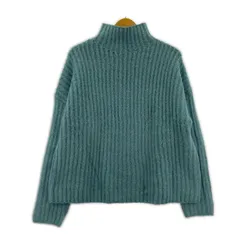 AZUL BY MOUSSY アズールバイマウジー ハイネックニット sizeS/ライトブルー