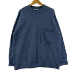 FREAK'S STORE フリークスストア ポケット プルオーバーニット sizeFREE/ブルー