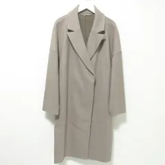 美品 Mila Owen ミラオーウェン ダブルブレスト オーバーサイズ コート 0 モカブラウン レディース 古着 中古 USED