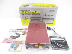 【送料無料】☆極美品☆Nintendo ファミリーコンピュータ ディスクシステム HVC-0 ＆ 3D HOT RALLY ディスクカード  セット  ［764-333-0_1219］