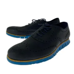 COLE HAAN コールハーン Zerogrand Wing OXドレスシューズ size12W/ネイビー
