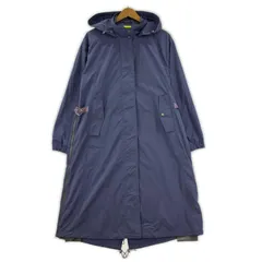 nano universe ナノユニバース ×HEAD サイドジップ ドロストコート sizeF/ライトパープル