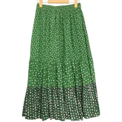 UNIQLO × PAUL&JOE ユニクロ × ポール & ジョー 花柄 フラワー総柄★ ティアード フレア ロング スカート Sz.S レディース