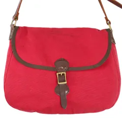 USA製★ レディースブランド 通年 ショルダー バッグ Sz.F　レディース 赤