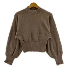 MERCURYDUO マーキュリーデュオ ショート丈ニット sizeF/ピンク系