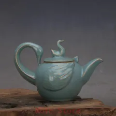 景徳鎮 陶磁器 金魚紋提梁壺 茶壺 煎茶器 装飾品 現代工芸品 置物 中国 景徳鎮 壺 ショップ 景徳鎮 陶磁器 金魚紋提梁壺 茶壺 煎茶器