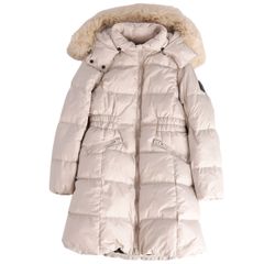 美品 COACH コーチ ポンチョ ムートン ファー ターンロック M アウター