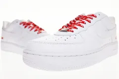 ナイキ NIKE × SUPREME AIR FORCE 1 LOW WHITE 28cm CU9225-100 シュプリーム エア フォース ロー ホワイト 【ブランド古着ベクトル】【中古】☆AA★▲■250929