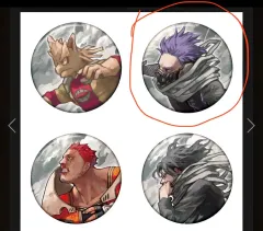 僕のヒーローアカデミア ヒロアカ 原画展 心操 人使 缶バッジ