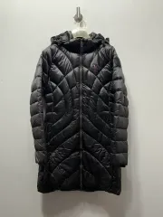 BLACK YAK ブラックヤク レディース ダウンジャケット ロング丈 ブラック S グースダウン