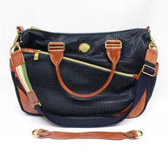 ☆1549　Orobianco　オロビアンコ　 ショルダーバッグ　ビジネスバッグ　ネイビー