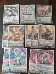 aca504 ヴァンガード ノヴァグラップラー 獣神 エシックス・バスター まとめ売り Vスタン  獣神軸 デッキパーツ 11枚セット ノヴァグラップラー エシックス