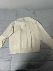 ZARA ザラ メンズ ニット アイボリー XL 新品