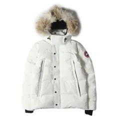 CANADA GOOSE カナダグース ホワイト 白 サイズ:MM 180/100Y | コヨーテファー付き ポリコットン ダウン コート (WYNDHAM PARKA) / ウィンダム パーカー | カナダ製 | アウター ジャケット【メンズ】【中古】のサムネイル