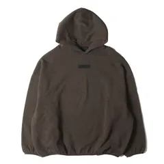 【美品】FEAR OF GOD フィアオブゴッド パーカー ブラウン系 サイズ:L | FOG ESSENTIALS オーバーサイズ スウェットパーカー | エッセンシャルズ | トップス フーディー プルオーバー【メンズ】【中古】
