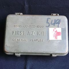 60s 米軍実物 MEDICAL FIRST AID KIT CASE アルミ - メルカリ