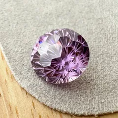 【冬色の落ち着いた紫❄️】ジルコニア 花火カット 10mm 大粒 ルース（パープル系 No.3：紫暮）｜ピアス・イヤリング・ネックレス制作に