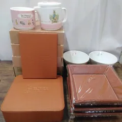 食器・小物 三菱UFJ他 食器、小物 「ピーター・ラビット ティーセット、小物など、アソートセット (未使用品)」長期保管品 L951のサムネイル