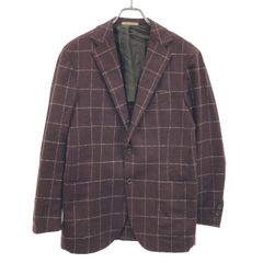 美品】De Petrillo テーラード Anacapri チェック 46 De Petrillo