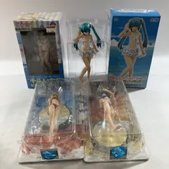 ★  美少女系 ビキニ フィギュア まとめ 初音ミク 千斗すず エクストラサマービーチフィギュア 2箱 全4個 基本未使用 現状品 1.3kg