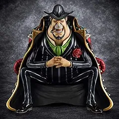 【中古】（非常に良い）Portrait.Of.Pirates ワンピース “S.O.C” カポネ・“ギャング”ベッジ 1/8 完成品フィギュア(メガトレショップ、ジャンプキャラクターズストア