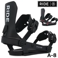 25-26 RIDE/ライド A-8 エーエイト メンズ レディース ビンディング バインディング スノーボード 2026のサムネイル