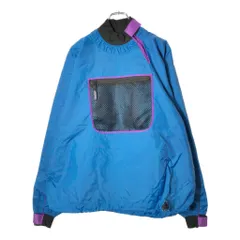 90年代 patagonia パタゴニア パドリングジャケット アウトドア ブルー(メンズ XL)中古 古着 V8962