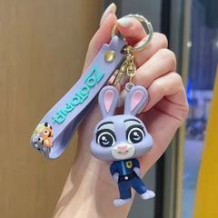 ペアセット】ズートピア キーホルダー ストラップ ニック＋ジュディ