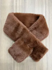 フェイクファー　マフラー　（I-㉓）