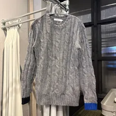 【東あずま店　併売品】　＠　ビームスライト BEAMS LIGHTS S グレー メンズ men's 長袖 ニット セーター トップス シャツ