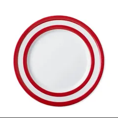 【UK直輸入】コーニッシュウェア｜ブレックファーストプレート｜レッド｜１枚