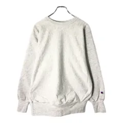 90年代 Champion チャンピオン REVERSE WEAVE リバースウィーブ スウェット 目無し グレー(メンズ LARGE)中古 古着 V8967