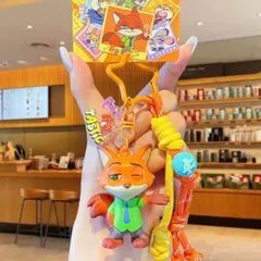 Disney ズートピア ニック・ワイルド キーホルダー ストラップ