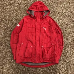 M プーマ ナイロン クアッドポケット ウィンドブレーカー ジャケット