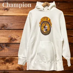 チャンピオン パーカー リバースウィーブ 90s カレッジロゴ 裏起毛 刺繍タグ XL ヴィンテージ