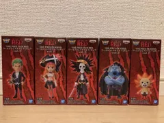 【中古】ワンピース 「ONE PIECE FILM RED」 ワールドコレクタブルフィギュアvol.2 [全5種セット(フルコンプ)]